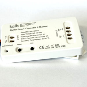 kalb Zigbee Controller für 12/24 VDC LED-Systeme CCT Farbwechsel, dimmbar, Smart Home 2,4GHz